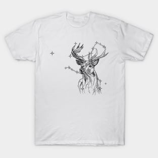 Stag constellation T-Shirt